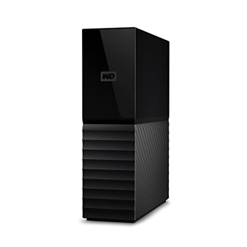 WD 12To My Book - Disque dur externe de bureau avec logiciels de gestion du disque et de sauvegarde et protection par mot de passe, compatible PC Mac