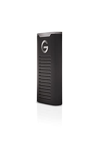 SanDisk Professional G-Drive 500 Go Disque SSD Portable Externe Ultra-Robuste NVMe, avec jusqu'à 1 050 Mo s, USB-C (10 Gbps), USB 3.2 Gén 2