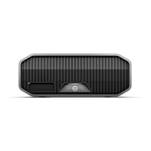 SanDisk Professional 8 to G-Drive Project, avec Fente SSD Mag Pro-Blade, Thunderbolt 3, USB (10 Gbit s), Disque Dur de Classe Entreprise 7 200 Tours Minute, Vitesse de Lecture jusqu'à 250 Mo s