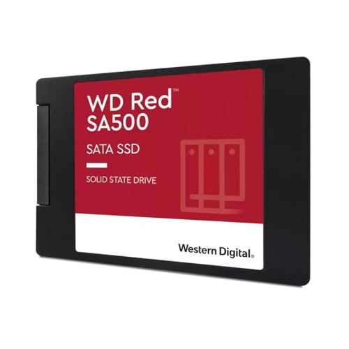WD Red SA500 2 to Disque SSD SATA NAS, 2.5 inch
