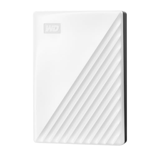 WD 6To My Passport Disque Dur Externe Portable, Parfait pour sauvegarde et stockage, Sauvegarde et protection par mot de passe, compatibilité avec PC, Xbox et PS4,