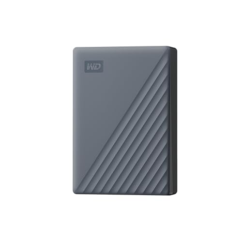 WD 6To My Passport Disque Dur Externe Portable, Fonctionne avec appareils USB-C et USB-A, Parfait pour sauvegarde et stockage, format compact Sauvegarde et protection par mot de passe, USB 3.2 Gen 1