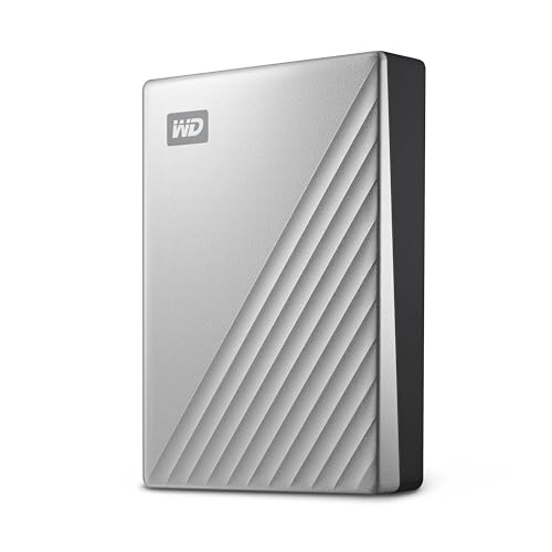 WD 6To My Passport Ultra pour Mac Disque Dur Externe Portable, Parfait pour sauvegarde et stockage, Prêt pour Mac, Sauvegarde et protection par mot de passe, Boîtier métallique épuré