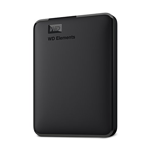 WD 6 to Elements Disque Dur Portable Externe, USB 3.0, Plug-and- Play, formaté pour Windows, Noir
