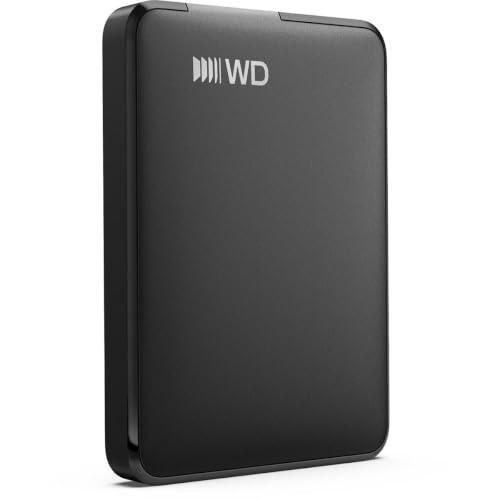 WD 4 to Elements Disque Dur Portable avec connectivité USB-C, Noir Graphite