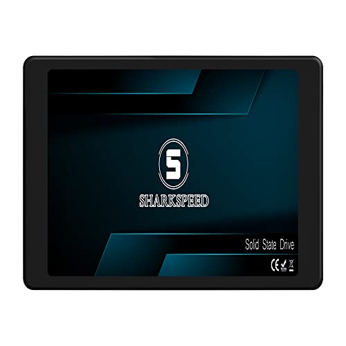 S SHARKSPEED Disque SSD Interne 128Go 2,5 SATA 3 6Go s 3D NAND Solid State Drive (128Go 2,5 Pouces)