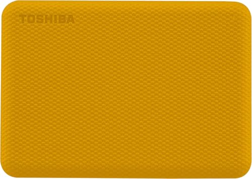 Toshiba Canvio Advance Plus HDTCA20XYCAB Portable externe HD USB Type-C Jaune 2 To