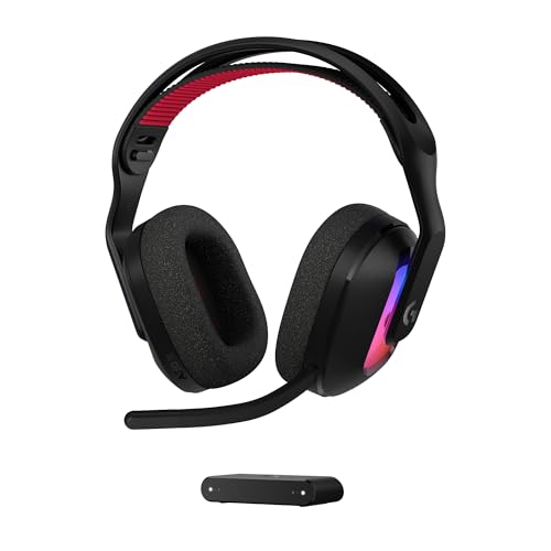 Logitech G Astro A20 X LIGHTSPEED Casque de jeu sans fil pour PS5, Xbox, Nintendo Switch Switch 2, PC avec 2 systèmes audio PLAYSYNC, Bluetooth, et micro à perche 48 kHz Noir