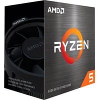 AMD Ryzen 5 5600G Processeur (Radeon Graphique Intégré, 6 Coeurs 12 Threads, 65W TDP, Socket AM4, Cache 19Mo, jusqu'à 4,4Ghz Fréquence Boost, Ventilateur wraith Stealth)