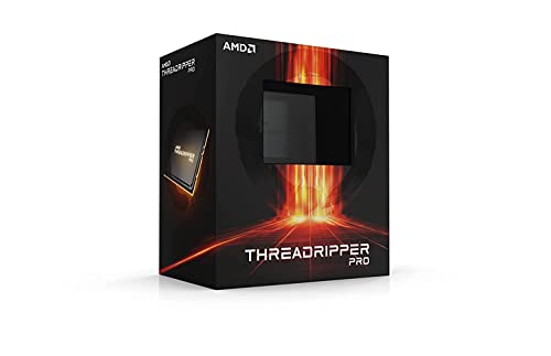 AMD Ryzen Threadripper PRO Processeur 5995WX (64 Coeurs 128 Threads, 280W TDP, Socket SWRX8, Cache 288 Mo, jusqu'à 4.5 GHz fréquennce Boost, sans Ventilateur)