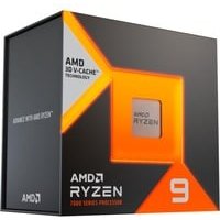 AMD Ryzen 9 7950X3D Processeur avec La Technologie 3D V-Cache (Radeon Graphique Intégré, 16 Cœurs 32 Threads, 120W TDP, Socket AM5, 144MB Cache, Jusqu'à 5,7 GHz Fréquence Boost, Pas de Ventilateur)