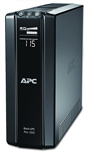 APC Power-Saving Back-UPS PRO - BR1200G-FR - Onduleur 1200VA (AVR, 6 Prises FR, USB, Logiciel d'arrêt)