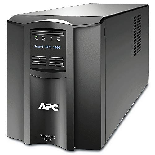 APC BY SCHNEIDER ELECTRIC Smart-UPS SMT-Smartconnect - SMT1000IC - Onduleur 1000VA (Cloud Monitoring, 8 Prises IEC-C13)