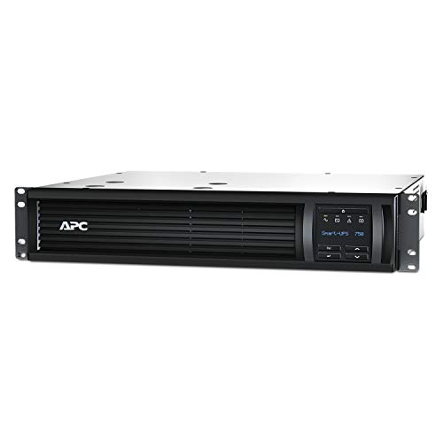 APC BY SCHNEIDER ELECTRIC Smart-UPS SMT-SmartConnect - SMT750RMI2UC - Onduleur 750VA (Montage en Rack 2U, Cloud Monitoring, 4 Prises IEC-C13)