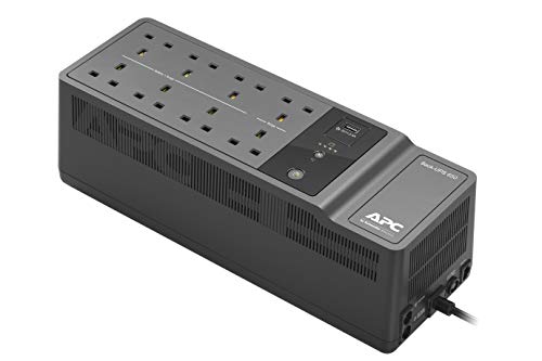 APC Back-UPS ES BE650G2-UK Alimentation sans Interruption 650 VA (8 Prises, Protection Contre Les surtensions, 1 Port de Charge USB)