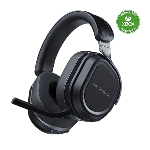 Turtle Beach Stealth 700 Noir Casque Gaming sans Fil w 80hr Batterie, Écouteurs de 60mm, Deux émetteurs et Bluetooth pour Xbox Series X ou S, PC et Mobile