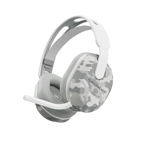 Turtle Beach Stealth 500 Camouflage Arctique PlayStation Casque Gaming sans Fil w 40hr Batterie et Bluetooth pour PS5, PS4, PC and Mobile