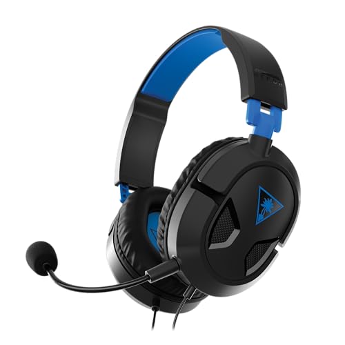 Turtle Beach Recon 50P Casque Gaming w 3.5mm Connexion pour PS5, PS4, PS4 Pro, Xbox Series X, Xbox Series S et Xbox One, PC et Appareils Mobiles avec prise 3,5 mm