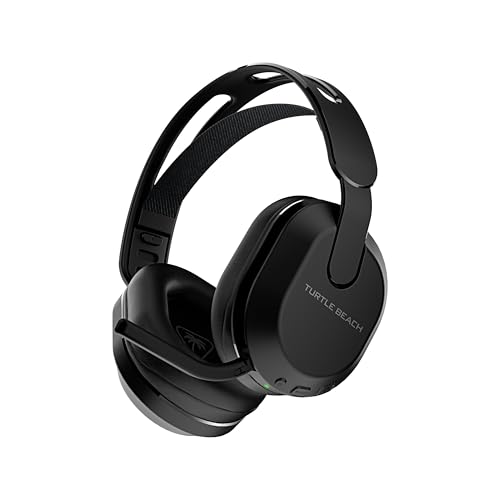 Turtle Beach Stealth 500 Noir PC Casque Gaming sans Fil w 40hr Batterie et Bluetooth pour PC, PS5, PS4 et Mobile