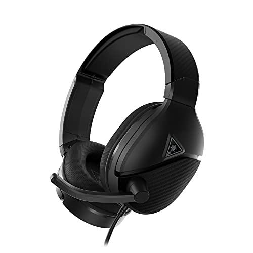 Turtle Beach Recon 200 Gen 2 Casque de Jeu multiplateforme amplifié pour Xbox Series X, Xbox One, PS5, PS4 et Nintendo Switch Noir