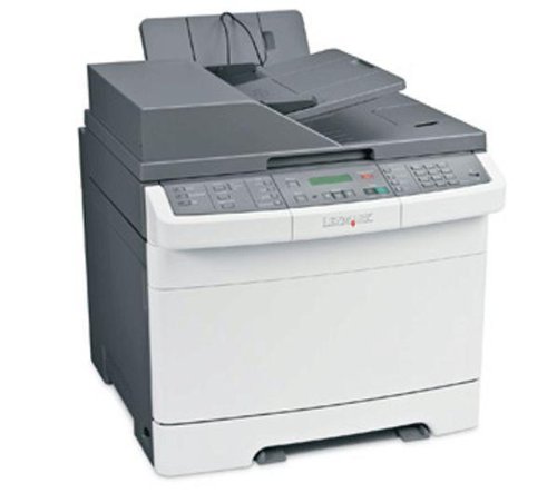 Lexmark X544DN Imprimante multifonction laser couleur Noir Couleur Copieur Scanner Fax 23 ppm Mémoire Interne 128 Mo Recto-Verso