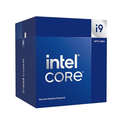 Intel Core i9-14900F Processeur de bureau cœur (8P 16E) jusqu'à 5,8 GHz