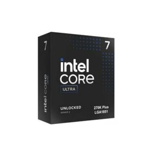 Intel® Core™ Ultra 7 Processor 270K Plus 24 (8 P-Cores 16 E-Cores) up to 5.5 GHz
