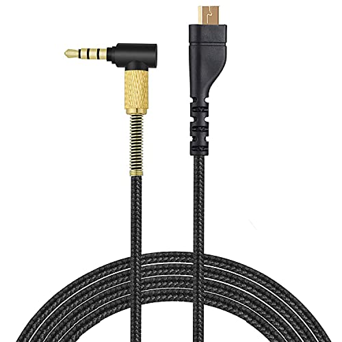BUTIAO Câble Arctis 7 pour casque SteelSeries, câble audio de rechange pour casque de jeu sans fil SteelSeries Arctis 3, Arctis Pro, Arctis 5, Arctis 7, Arctis Pro 2 m