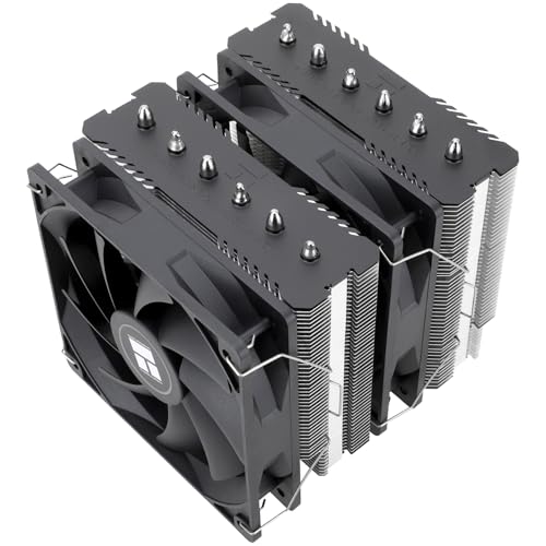 TR-Thermalright Peerless Assassin 120 SE Refroidisseur d'air pour processeur, double tours et ventilateur avec 6 caloducs, ventilateur PWM 120 mm TL-C12C avec 1550 tr min, pour AM5 AM4, Intel lga1851