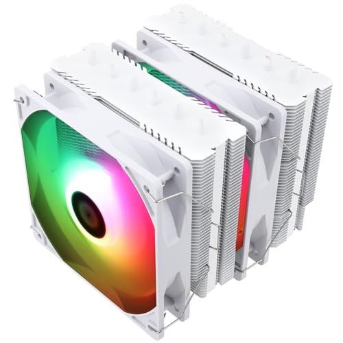 TR-Thermalright Peerless Assassin 120 SE Refroidisseur d'air ARGB CPU haute performance double tour à faible bruit 25,6 dBA, hauteur 155 mm, caloducs 6 x 6 mm, pour Intel LGA 1700 1851, AM4 AM5