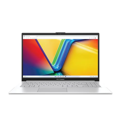 ASUS Vivobook Go 15 Ordinateur portable 2025 15,6 FHD 1920 x 1080 Écran 60 hertz AMD Ryzen 5 7520U, 4 cœurs, carte graphique AMD Radeon, 16 Go LPDDR5, 512 Go SSD, Wi-Fi 5, Bluetooth 5, caméra HD 720p