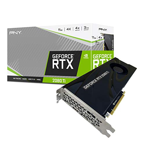 PNY VCG2080T11BLMPB Carte graphique Nvidia GeForce RTX 2080 Ti PCI Express Noir