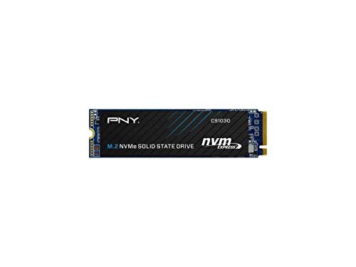 PNY CS1030 500GB M.2 NVMe PCIe Gen3 x4, 2000MB s Vitesse de Lecture, 1100MB s Vitesse d'écriture Internal Solid State Drive (SSD)