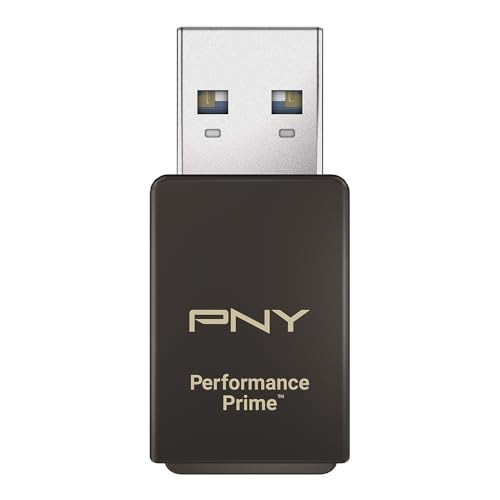 PNY Lecteur de Carte Mémoire Flash microSD Performance Prime™ USB 3.2 Gen 1 - Vitesses ultra-rapides, Lecture 200 Mo s, Écriture 150 Mo s, Type-A, pour Appareils Hôtes Compatibles USB 3.2 Gen 1 USB3.0