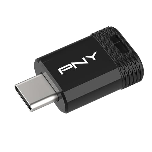 PNY 64 Go Elite-X Fit Clé USB 3.2 Type-C - Performances allant jusqu'à 200 Mo s en Lecture, Stockage Portable Pratique de Données, Design Ultra Compact, Connecteur Type-C