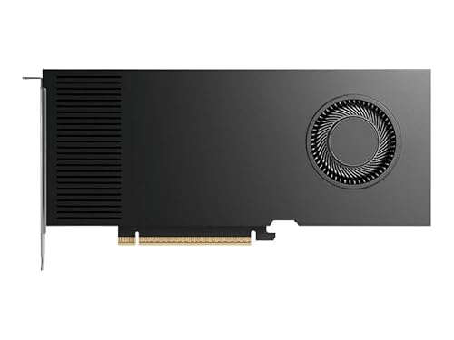 NVIDIA RTX PRO 4000 Blackwell Carte graphique – Mémoire GDDR7 ECC 24 Go, PCIe 5.0 x16, 4 x DisplayPort 2.1b, emplacement unique, GPU pour station de travail AI, emballage de vente au détail