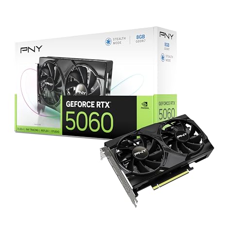 PNY Carte Graphique GEFORCE RTX™ 5060 8GB Dual Fan DLSS 4