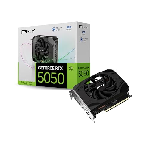 PNY - - NVIDIA Blackwell GeForce RTX 5050 - VCG50508SFXPB1 - 8 Go DDR6