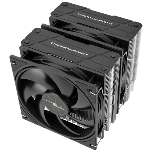 Thermalright Peerless Assassin 120 Refroidisseur de processeur V3, 6 tuyaux de chaleur, technologie AGHP, double ventilateurs PWM de 120 mm, vitesse 2000 tr min, pour AMD AM4 AM5 Intel LGA 1851 1700