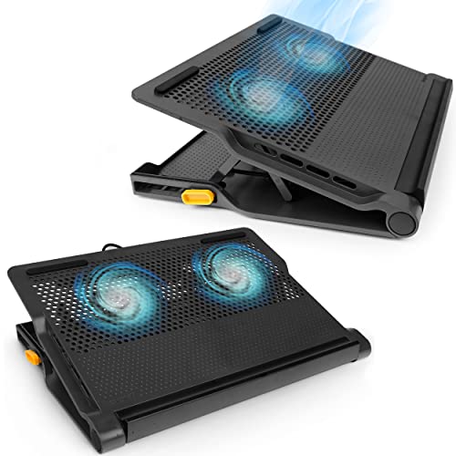 Targus AWE81US - Mozzo e tappetino refrigerante Con hub a 4 Porte per Laptop fino a 17 , Colore Nero