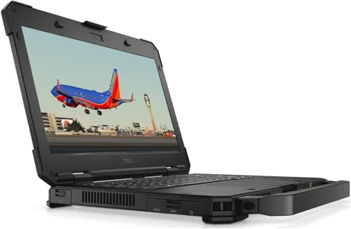 Dell Latitude Rugged 5420 Ordinateur portable, 14 1920 x 1080 FHD | Core i5-8350U – Disque dur SSD de 512 Go – 32 Go de RAM | 4 cœurs @ 3,6 GHz, clavier Qwerty américain, Win 11 Pro noir (renouvelé)