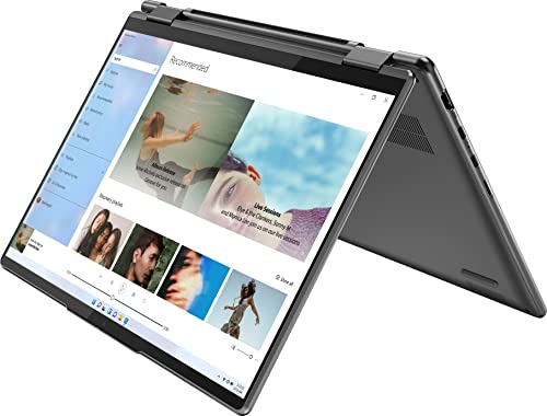 Lenovo ENOVO Yoga 7i Ordinateur portable 2-en-1 14'' 2.2K Écran tactile 12ème Core i7-1255U Iris Xe Graphics 16 Go RAM 512 Go SSD WI-FI 6E Thunderbolt 4 rétroéclairé KB w FP Windows 11 Pro RATZK 32 Go
