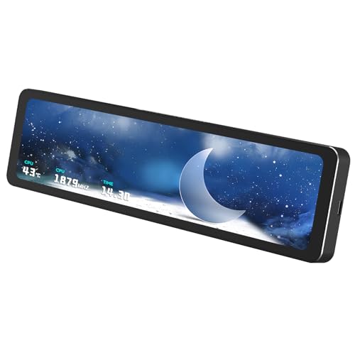 Thermalright Écran LCD 11,3 pour TV LCD - Aspiration magnétique - Panneau IPS de 11,3 - Résolution 1920 x 400 pour commutation d'image statique dynamique - Peut être couplé avec un refroidisseur