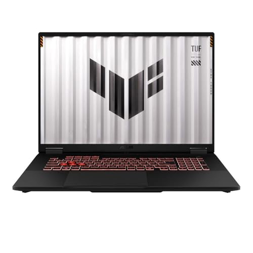 ASUS Ordinateur portable de jeu 2025 | TUF Gaming A18 | AMD 8 cœurs Ryzen 7 260 | NVIDIA GeForce RTX 5060 | 16 Go DDR5 | SSD 2 To | 18 1920 x 1200 144 Hz | Win11 Home - Wi-Fi 6E - BT 5..7 3 - Arrière