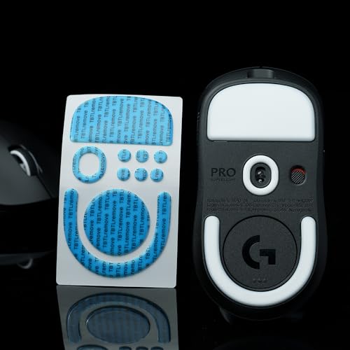 Hokeyio V2 Lot de 2 patins de souris pour G PRO X Superlight 2 PRO X Superlight 2 SE | Glisse lisse | Bords arrondis | Anti-poussière | Approuvé par les joueurs professionnels – 0,7 mm