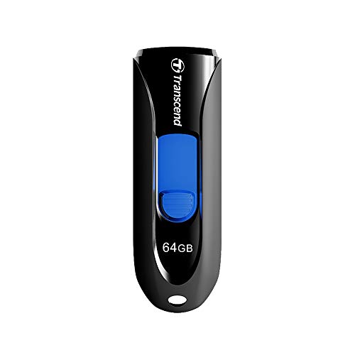 Transcend Clé USB JetFlash 790 64GB USB 3.1 Gen 1 (Clé USB) avec emballage Frustration Free Noir - TS64GJF790KBE