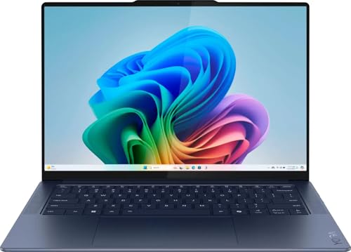 Lenovo Yoga Slim 7 14Q8X9 Ordinateur portable 2024-14,5 2944x1840 Touch Qualcomm Adreno GPU Snapdragon X Elite X1E-78-100 12 cœurs 16 Go LPDDR5 512 Go NVMe SSD - Clavier rétroéclairé Wi-Fi - Win11
