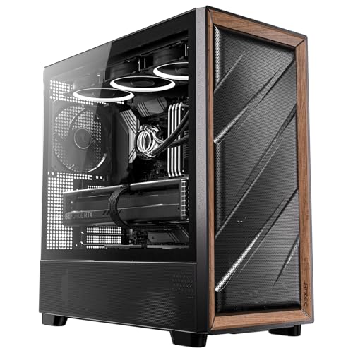 ANTEC Flux Boîtier PC Tour midi Gaming ATX, Noir