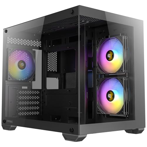 ANTEC CX600M ARGB B Boîtier PC Tour Micro-ATX Gaming, Noir