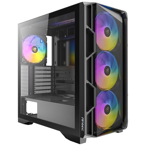 ANTEC AX-1000 ARGB Gaming Boîtier PC Tour Milieu E-ATX, ATX, Micro-ATX, ITX, Noir